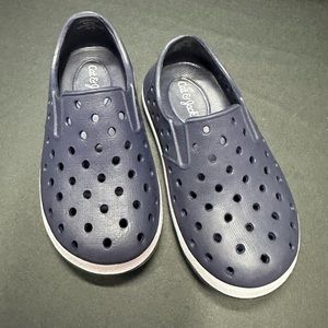 Cat & Jack Shoes Navy Blue Jese Slip-On Casual Water Like New